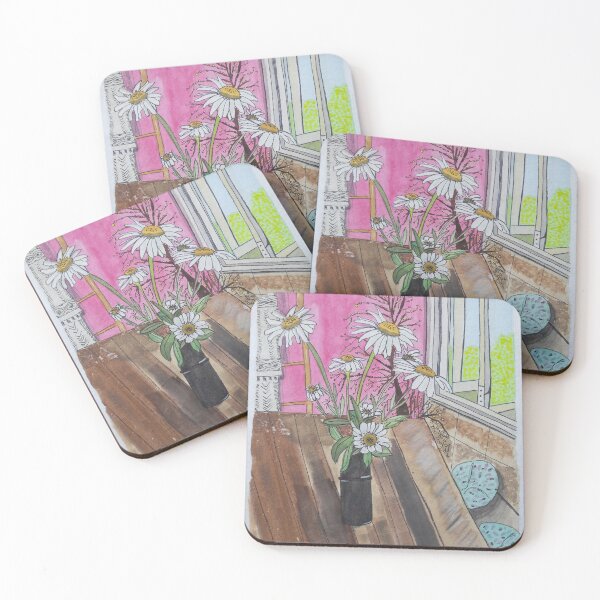 Item preview, Daisies in the room  designed and sold by Kiruthikaarts.