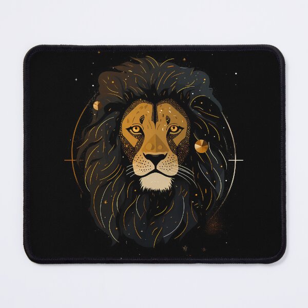 Item preview, Minimalist Style Leo Zodiac Sign Art, Leo Zodiac Sign Gift, Lion minimalist art designed and sold by ADGFX.