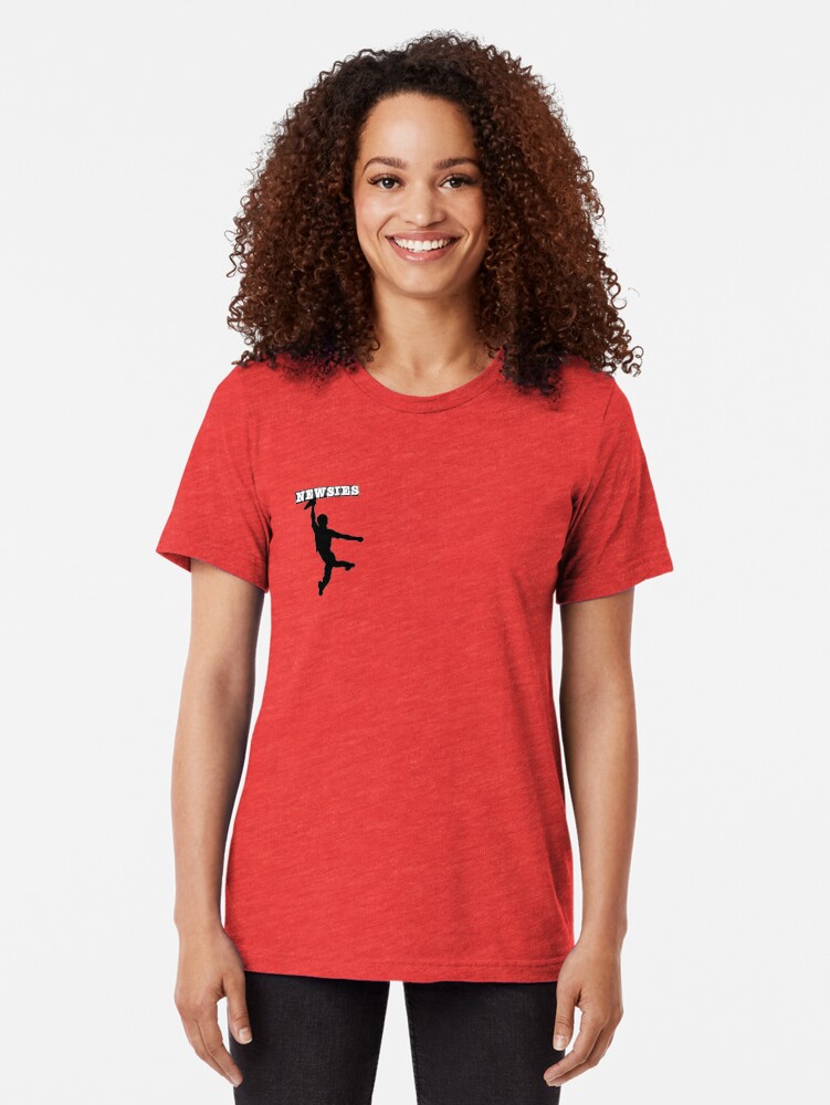 Newsies Jump Logo T Shirt By Victoriarymer Redbubble