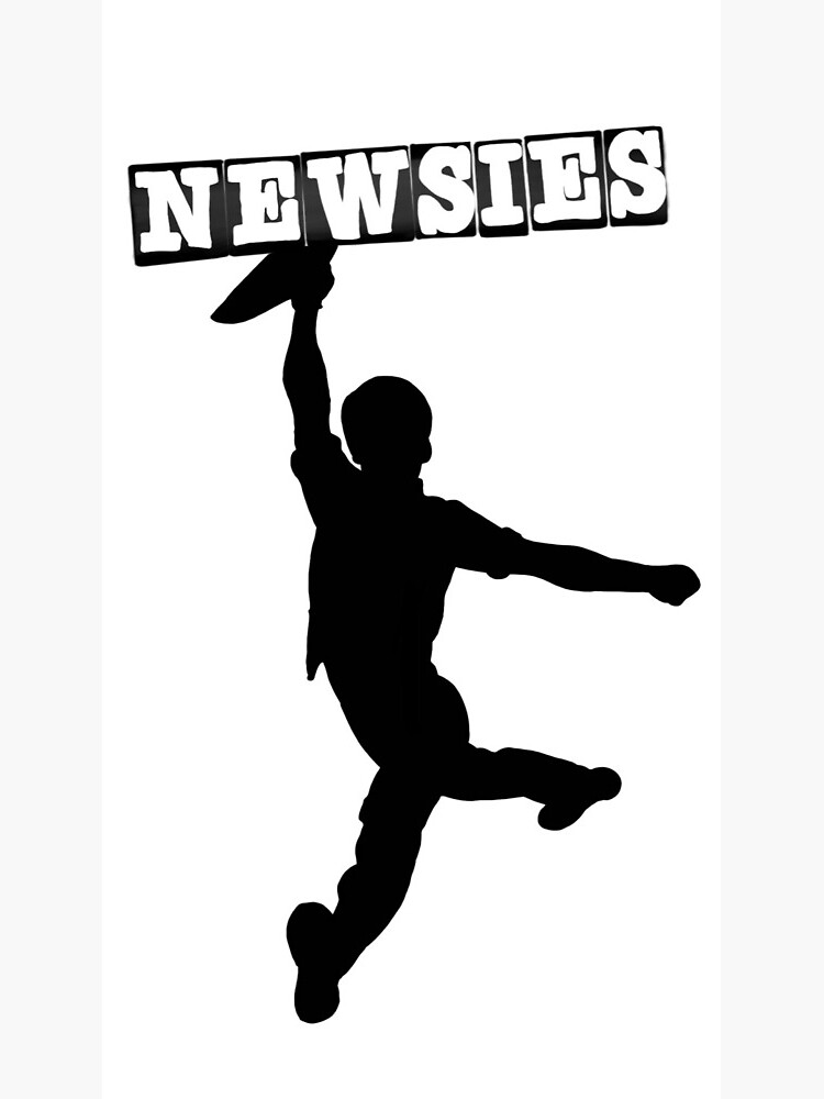 Newsies Jump Logo Greeting Card For Sale By Victoriarymer Redbubble