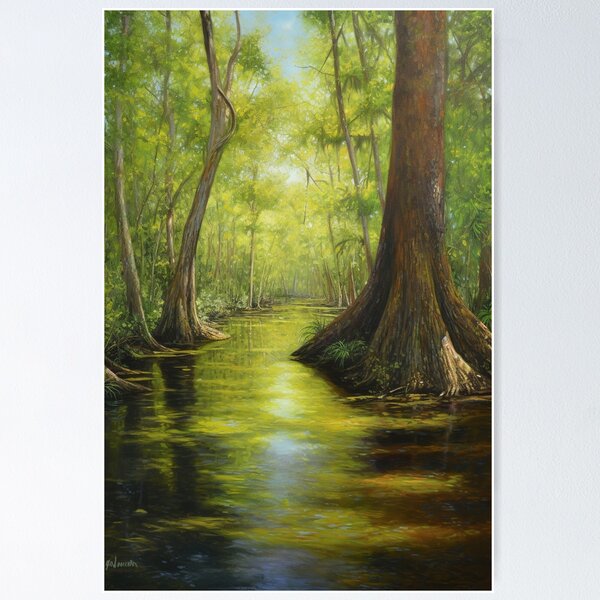 Item preview, In the Marshes designed and sold by AvenueArtisans.