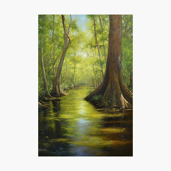 Item preview, In the Marshes designed and sold by AvenueArtisans.