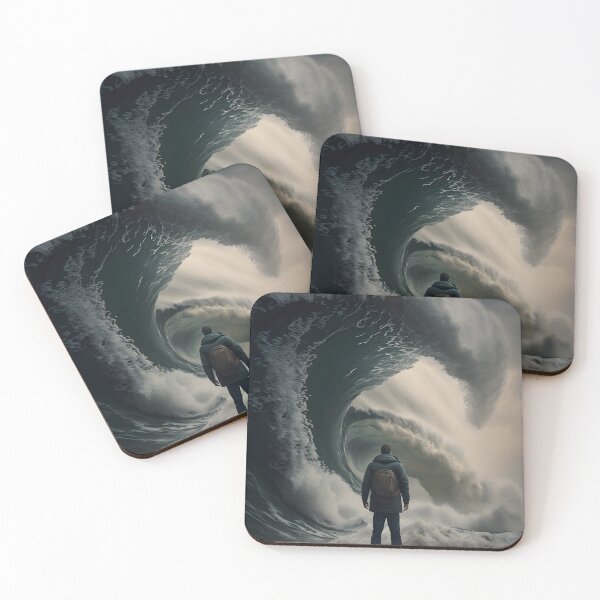 Item preview, Into the Wave M designed and sold by AvenueArtisans.