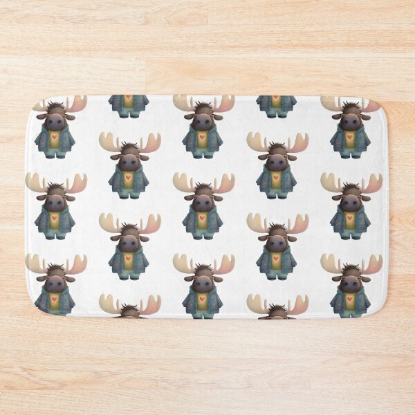 Item preview, Cool Moose in Fancy Jacket and Glasses designed and sold by Anicue.