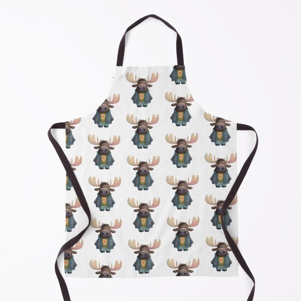 Item preview, Cool Moose in Fancy Jacket and Glasses designed and sold by Anicue.