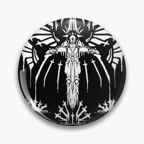 Item preview, ULTRAKILL - Gluttony Black and white designed and sold by TENKOMORI.