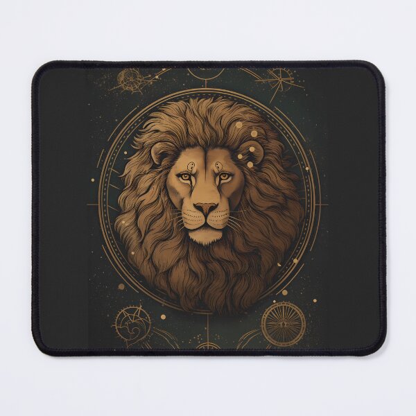 Item preview, Vintage Style Leo Zodiac Sign Art, Leo Zodiac Sign Gift, Leo for her and him designed and sold by ADGFX.
