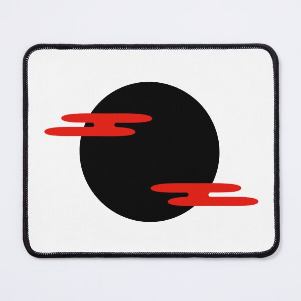 Item preview,  Black moon with red clouds designed and sold by happenot.