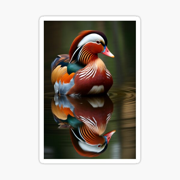 Artikel-Vorschau von Mandarin Duck, designt und verkauft von DigitizedArt.
