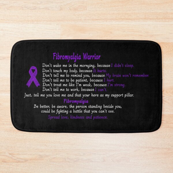 Item preview, Fibromyalgia Awareness Text Art designed and sold by DreamFruit11.