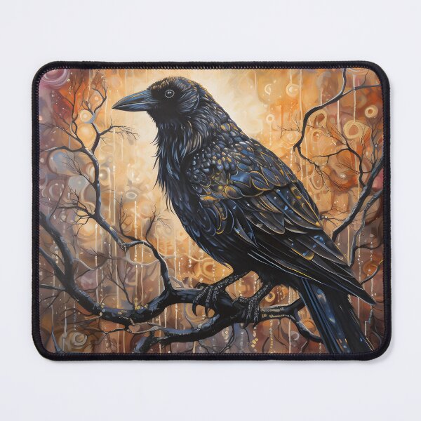 Item preview, Shimmering Raven designed and sold by HiddenPassions.