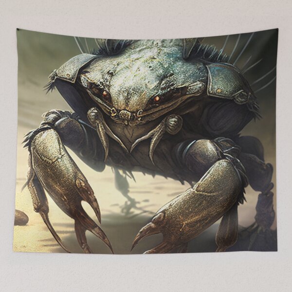 Aperçu de l'œuvre Monster Crab créée et vendue par DigitizedArt.