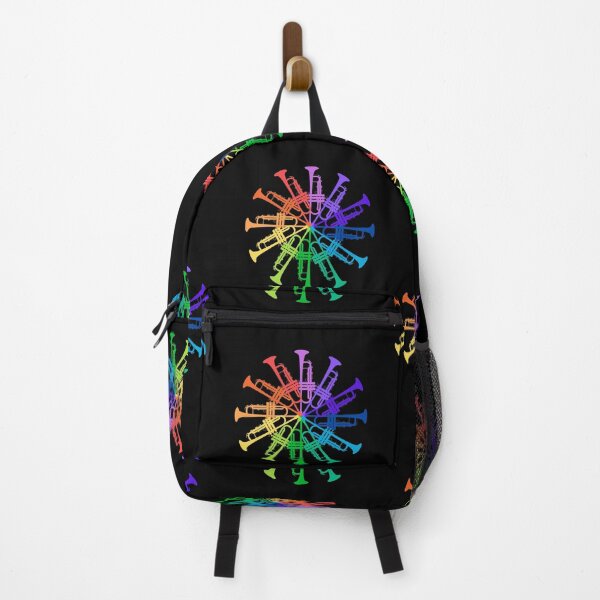 Item preview, Trumpet rainbow colourful trumpet design designed and sold by kathtrumpet.