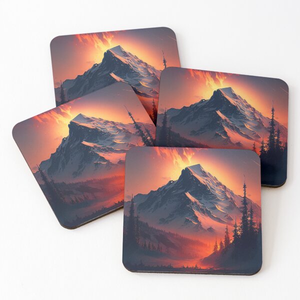 Item preview, Mountain Sunset designed and sold by DigitizedArt.