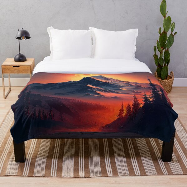 Artikelvorschau, Mountain Sunset entworfen und verkauft von DigitizedArt.