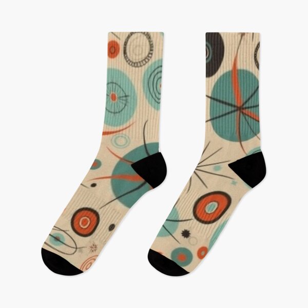 Item preview, Vintage Science Retro Midcentury Modern Atomic Art Pattern Reminiscent of Sea Creatures and Microorganisms designed and sold by Step, Repeat.