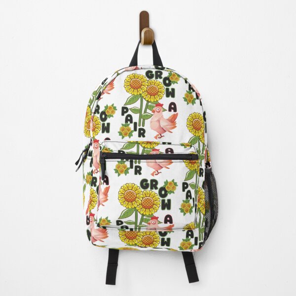 Item preview, Grow A Pair- Sunflower Chicken Gardening designed and sold by designsmostfowl.