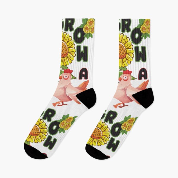 Item preview, Grow A Pair- Sunflower Chicken Gardening designed and sold by designsmostfowl.