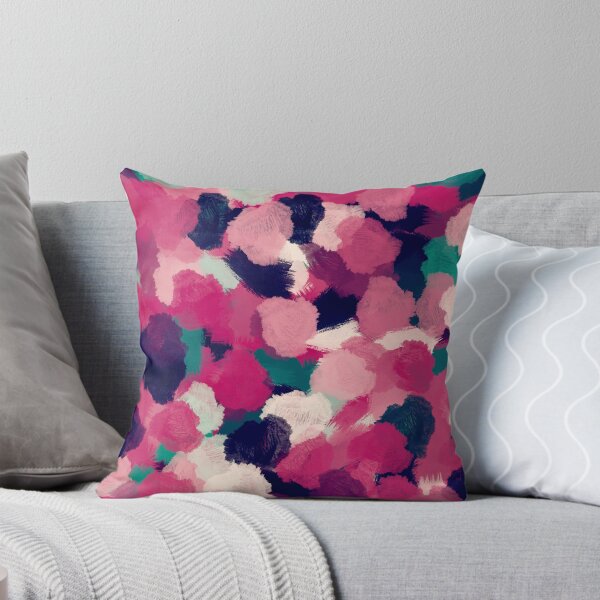 Item preview, Fuchsia Abstract Paint Dots designed and sold by PrettyPixel0.