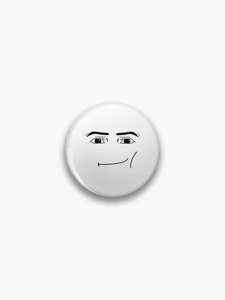 Roblox Man Face Pins and Buttons for Sale