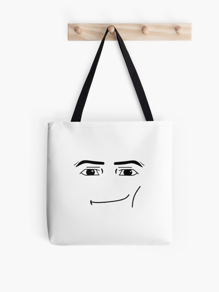 roblox man face Tote Bag for Sale by DOPANDA .