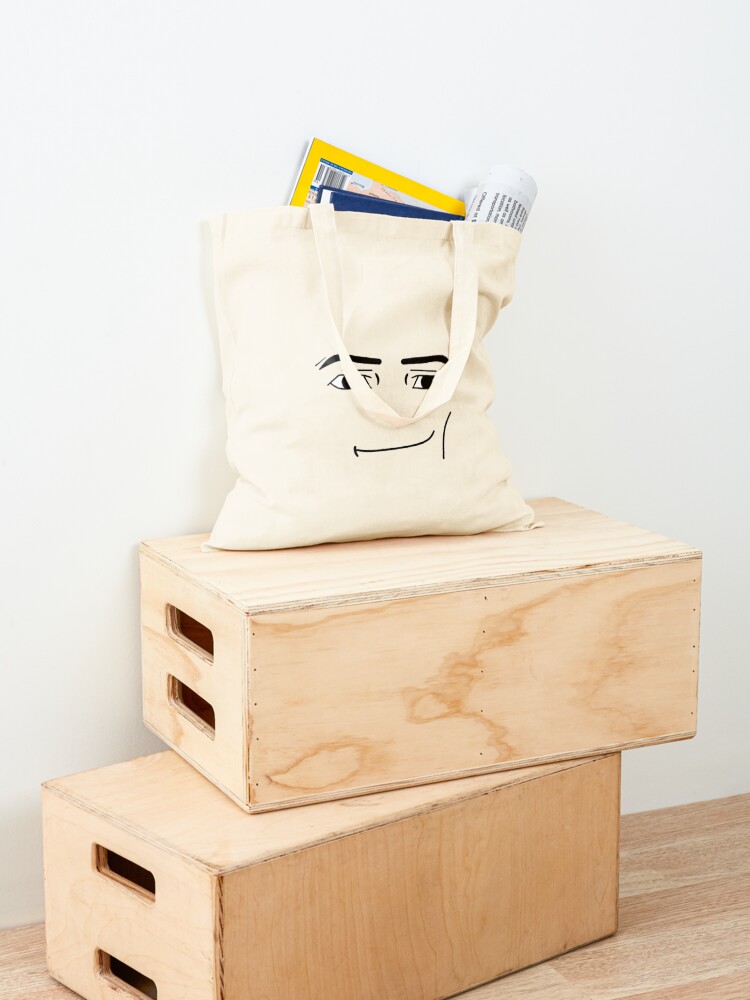 roblox man face Tote Bag for Sale by DOPANDA .