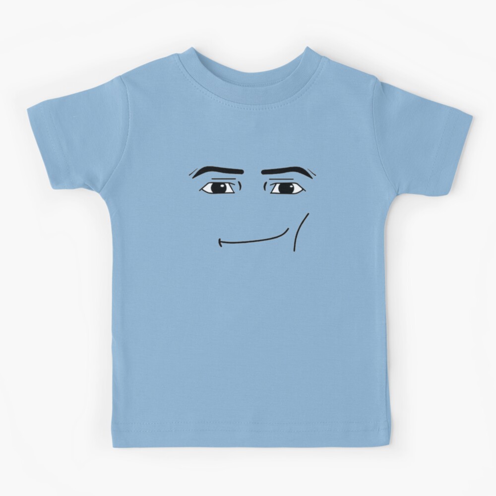 roblox man face Kids T-Shirt for Sale by DOPANDA .