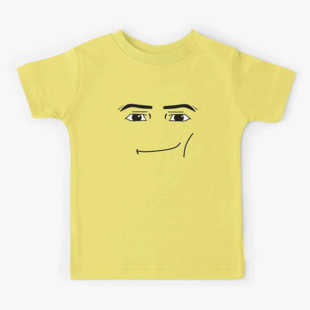 roblox man face Kids T-Shirt for Sale by DOPANDA .