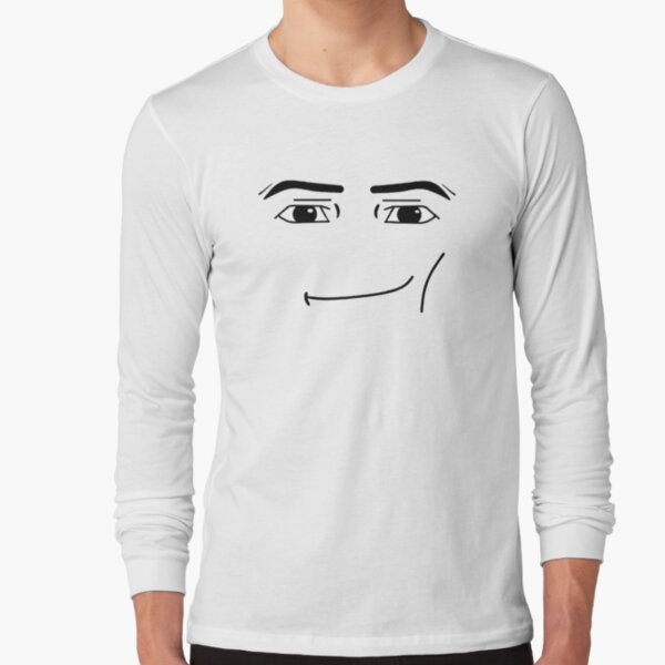 roblox man face Active T-Shirt for Sale by DOPANDA .