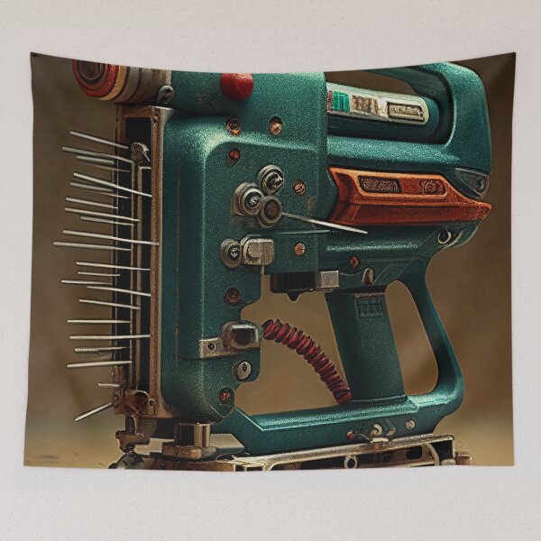 Aperçu de l'œuvre Nail Gun créée et vendue par DigitizedArt.
