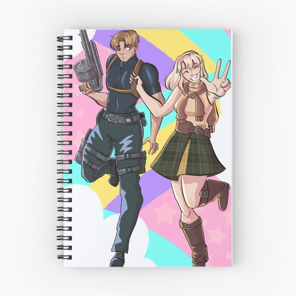 Item preview, Leon and Ashley designed and sold by thekkitchensink.