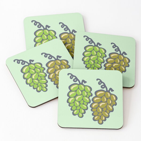 Item preview, BIG JUICY BUNCHES OF GRAPES in GREEN - UnBlink Studio by Jackie Tahara designed and sold by Jackie Tahara of UnBlink Studio.