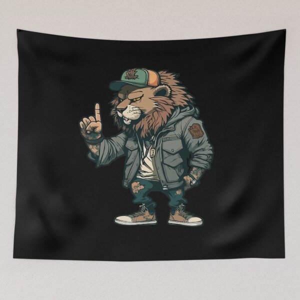 Item preview, Rap Royalty: A Lion's Swagger designed and sold by Colorful Dreams.