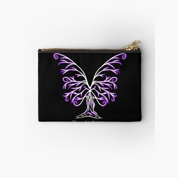 Item preview, Fibromyalgia Awareness Butterfly Tree Art designed and sold by DreamFruit11.