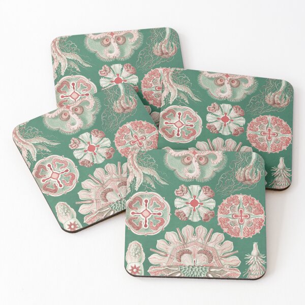 Item preview, Naturalist Sea Creatures Green designed and sold by Rachelblee.