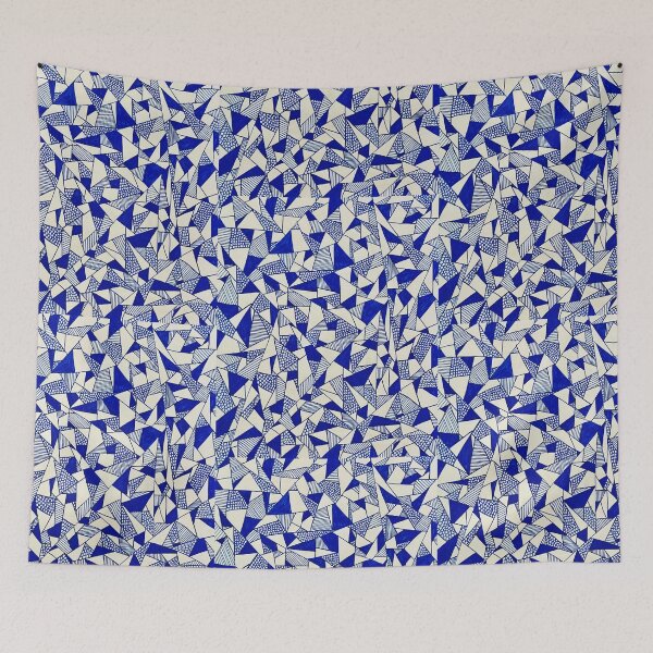 Item preview, Shaped in Blue designed and sold by LinesAreDrawn.