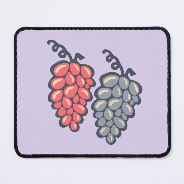 Item preview, BIG JUICY BUNCHES OF GRAPES in PINK AND PURPLE - UnBlink Studio by Jackie Tahara designed and sold by Jackie Tahara of UnBlink Studio.
