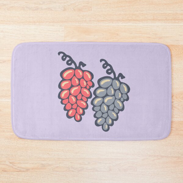 Item preview, BIG JUICY BUNCHES OF GRAPES in PINK AND PURPLE - UnBlink Studio by Jackie Tahara designed and sold by Jackie Tahara of UnBlink Studio.