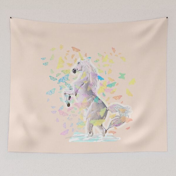 Item preview, UNICORN BUTTERFLY DANCE designed and sold by THE AMERICAN TEEVANGELIST.
