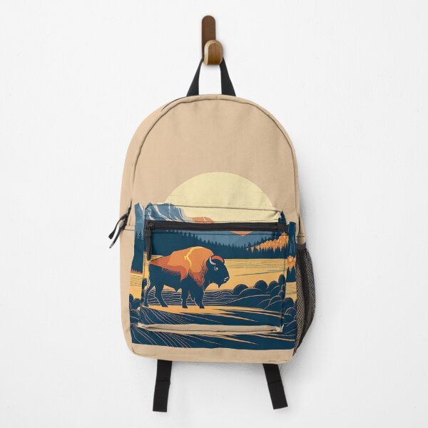 Item preview, Bison Mountains - Digital Art designed and sold by SnoopyTF.