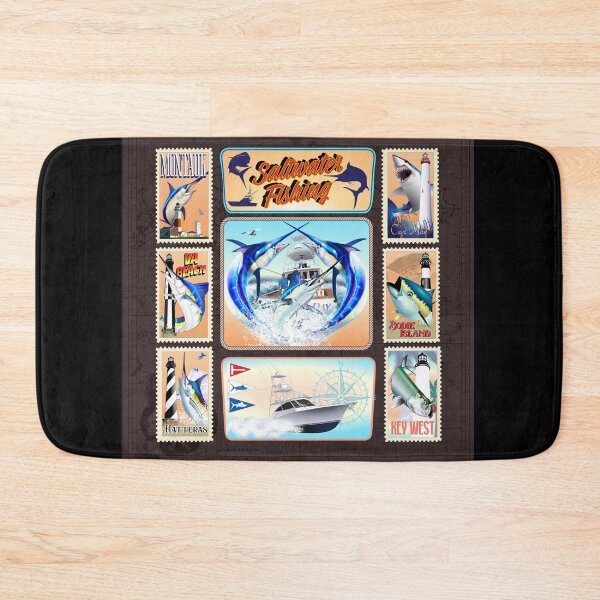 Item preview, Saltwater Fishing Lighthouse Art designed and sold by Color4Nature.