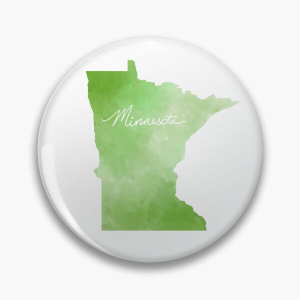 Item preview, Minnesota Watercolor (Green) designed and sold by Meganemer4.