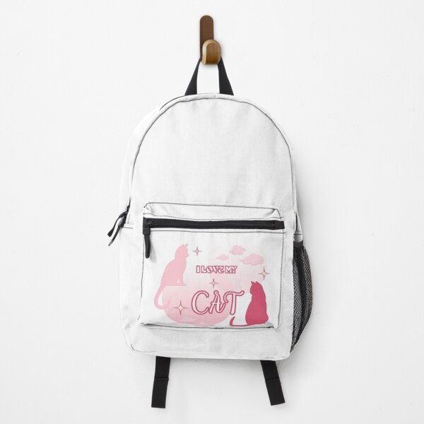 Item preview, I LOVE MY CAT (Pink) designed and sold by KateJaxxon.