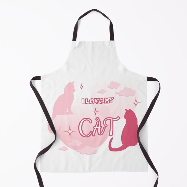 Item preview, I LOVE MY CAT (Pink) designed and sold by KateJaxxon.