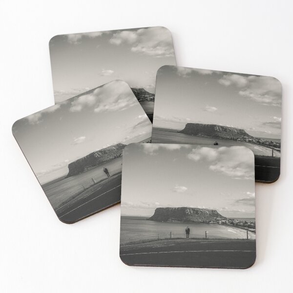 Item preview, Majestic Stanley's The Nut Tasmania Black and White designed and sold by vdlartworks.