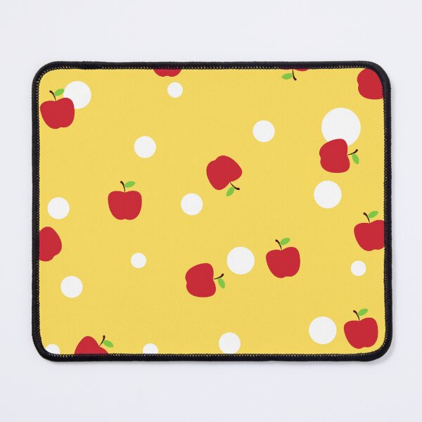 Item preview, Apple pattern with Yellow Background designed and sold by Mapsart-.