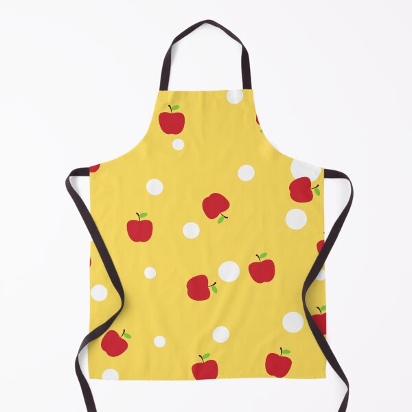Item preview, Apple pattern with Yellow Background designed and sold by Mapsart-.
