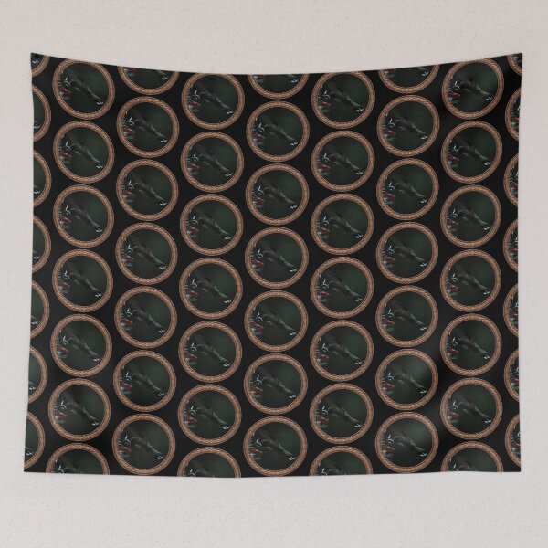 Item preview, Ruby-Throated Hummingbird Photography in Celtic Circle Frame 36 designed and sold by Swabcraft.