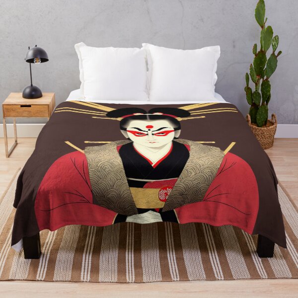 Item preview, Ukiyo-e Japanese Art - Kabuki Actor Poster designed and sold by allovervintage.