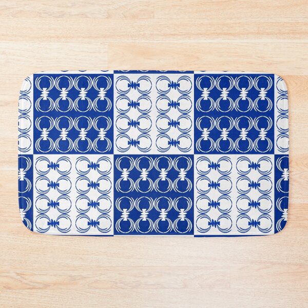 Item preview, Blue and white bows designed and sold by mixMixtli.